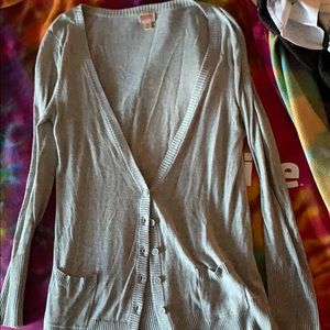 Grey boyfriend sweater